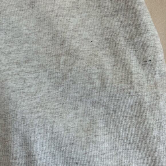 J. Jill PureJill Embroidered Jersey Top Cream Blue Puff Sleeve Peasant Blouse - Picture 16 of 16